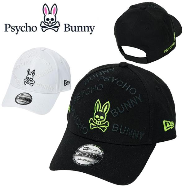 Psycho Bunny NEW ERAコラボ Psycho Bunny（サイコバニー） NEW ERA コラボ キャップ 2026秋冬 帽子