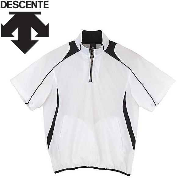 デサント DESCENTE  フルオープンシャツSTD80TA(シルバー)