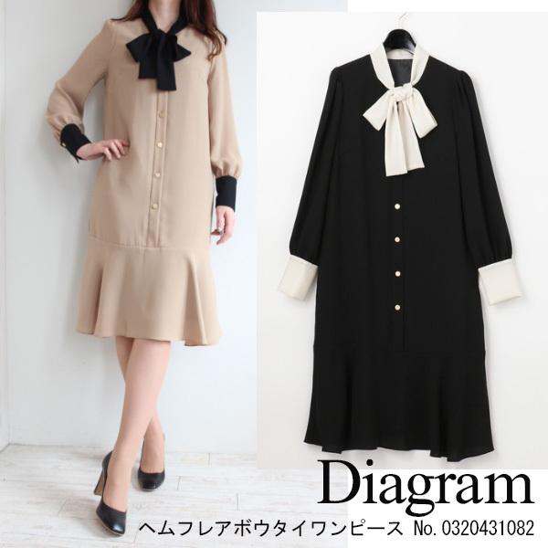 Grace Continental ヘムフレアボウタイワンピース 送料無料 あすつく グレースコンチネンタルならannie 通販 Yahoo ショッピング