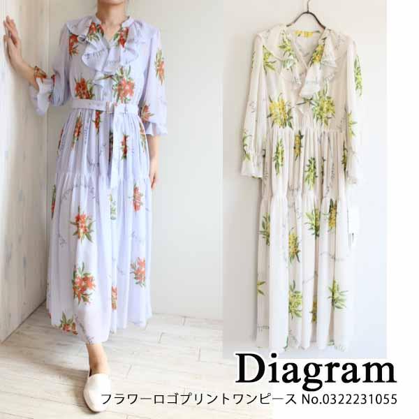 SALE セール40％OFF!! 0322231055,Diagram,ダイアグラム,フラワーロゴ 