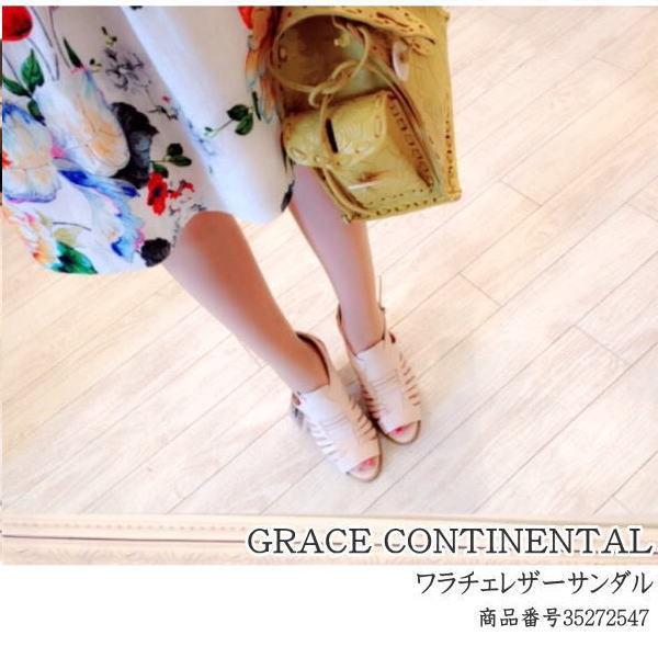 セール Sale グレースコンチネンタル サンダル ワラチェレザーサンダル Grace Continental グレースコンチネンタルならannie 通販 Yahoo ショッピング