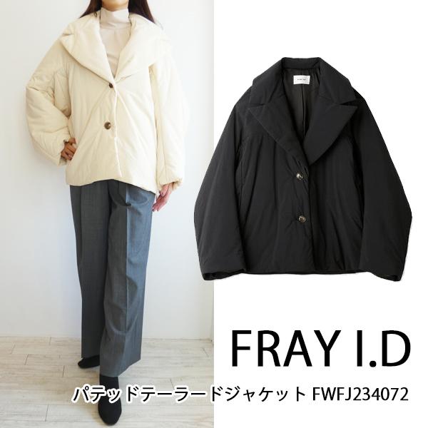 SALE セール FWFJ234072,FRAY I.D,パテッドテーラードジャケット ,フレイアイディー,送料無料,23AW