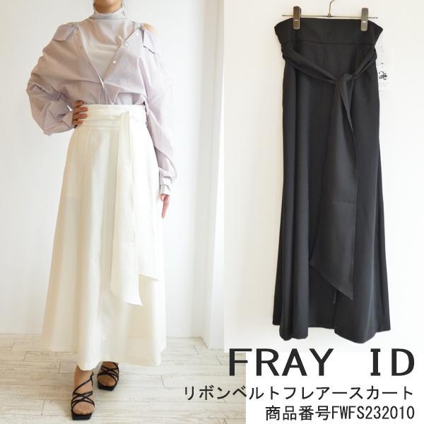 40％OFF!!,SALE セール FWFS232010,リボンベルトフレアースカート,FRAY  