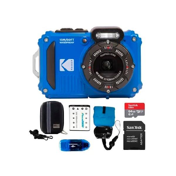 コダック) KODAK PIXPRO WPZ2 防水デジタルカメラセット SanDisk