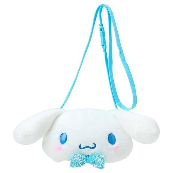 シナモロール シナモン フェイス形 ネックコインケース 財布 ひも付き