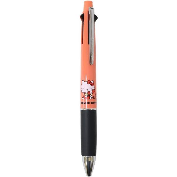 ハローキティ　キティ　ジェットストリーム　シャープペン＆黒赤青緑4色ボールペン ジェットストリーム 4＆1 0.5mm　ピンク