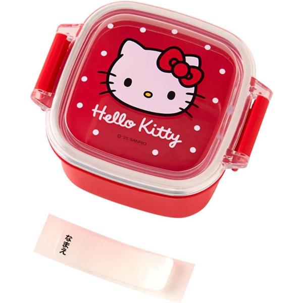 本体サイズ：約幅9×奥行7.5×高さ5.5cm容量:約160ml。主な材料・原料：PP、AS樹脂密閉式。止め具をかけずに温蔵庫使用可。フタを外して電子レンジ使用可。食洗機、乾燥機使用可。煮沸不可。耐熱温度:約100度（フタ・止め具）、約14...