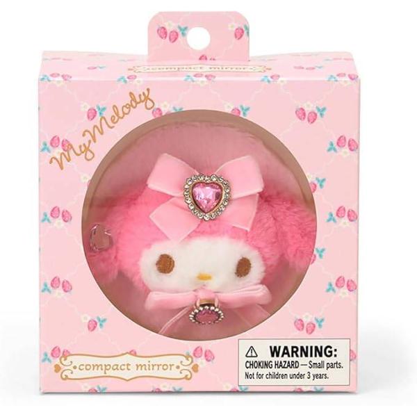 マイメロディ マスコット付きダブルミラー 326585 ミラー マイメロ