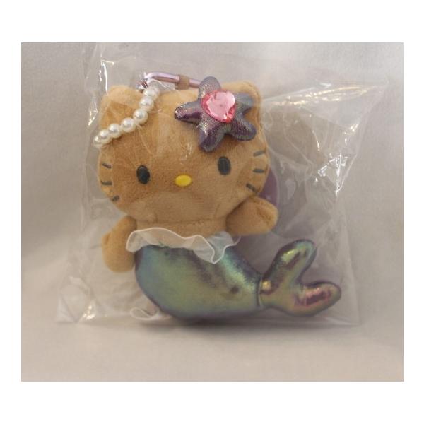 ハローキティ ファンタジー マスコットキーホルダー マーメイド 日焼け