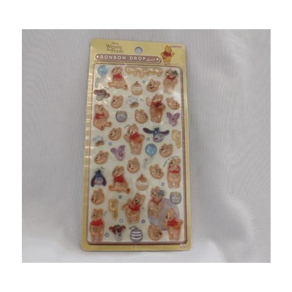 サンスター文具 くまのプーさん ディズニー シール ボンボンドロップ