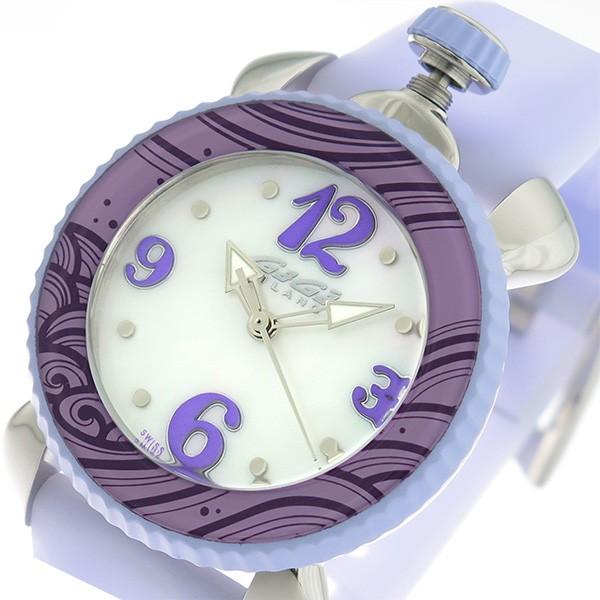 ランキングや新製品 腕時計 レディース クオーツ レディスポーツ Gagamilano 発送4営業日 ガガミラノ 70 07 ホワイトパール ホワイト パープル レディース腕時計 Dagl Tg