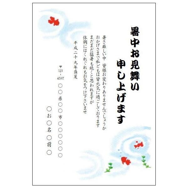 3枚 金魚 暑中見舞い 残暑見舞い はがき印刷 日本郵便のくじ付き かもめーる 金魚 に印刷 62円はがき代金込 メール便送料無料 Buyee 日本代购平台 产品购物网站大全 Buyee一站式代购 Bot Online