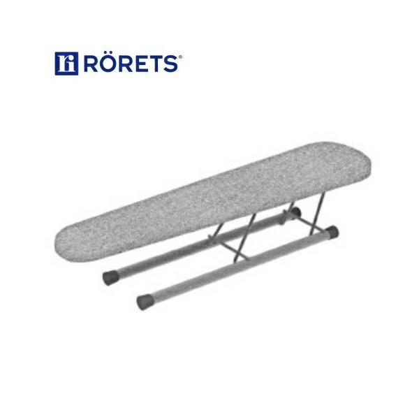 ロレッツより、コンパクトなアイロン台のご紹介です。■こちらの商品は、モデルチェンジでホワイトからグレーに変更になりました。■サイズ：約 幅56×奥行11×高さ11.5cm■素材：スチール エポキシ塗装、カバー コットンアルミ箔コーティング■...