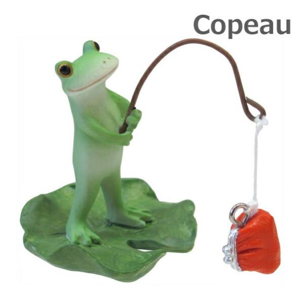 コポー　置物　セット 置き物 ミニサイズ 正座 Copeau コポー （ カエル コポタロウ 置物