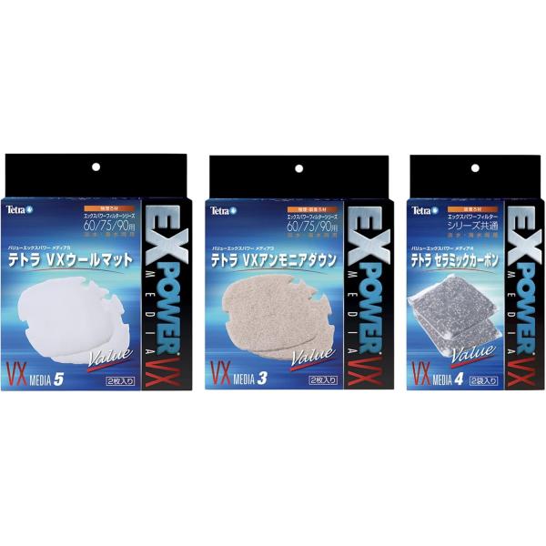 最終値下げ　おまけ付き　[新品 未使用]   テトラ　バリューエックスパワーフィルター75    VX-75 メンテナンスのしやすいシンプル設計] テトラ バリューEXパワー