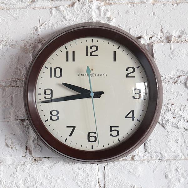 時計 General Electric スクールクロック ゼネラルエレクトリック GE