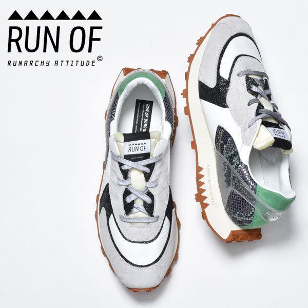 Run Of ランオブ スニーカー メンズ 靴 ブランド 本革 革靴 シューズ おしゃれ E Lp スニーカー ビジネスシューズ 革靴 An 通販 Yahoo ショッピング