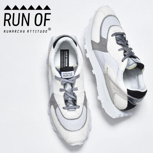 Run Of ランオブ スニーカー メンズ 靴 ブランド 本革 革靴 シューズ おしゃれ E Yeti スニーカー ビジネスシューズ 革靴 An 通販 Yahoo ショッピング