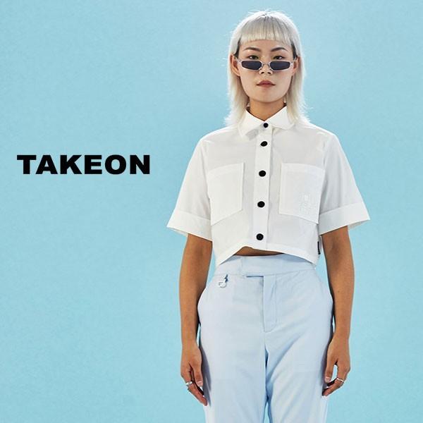 半袖シャツ レディース ブランド Takeon テイクオン ショート丈 おしゃれ Tnssf07 Cp ブーツ ビジネスシューズ 革靴 An 通販 Yahoo ショッピング