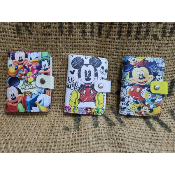 ミッキーカード入れ カードケース ポイントカード 診察券  マイナンバーカード 名刺入れ かわいい ポケット付き 大容量 20枚 レディース メンズ キッズ 子供