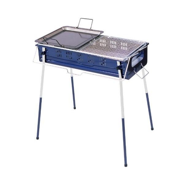 グリーンライフ バーベキューコンロ ブルー CB650ST2