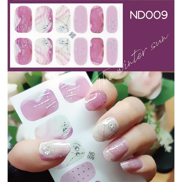 貼るだけ即ネイル ネイルアートが簡単に完成 セルフネイル おうちネイル デザインシール8枚SET