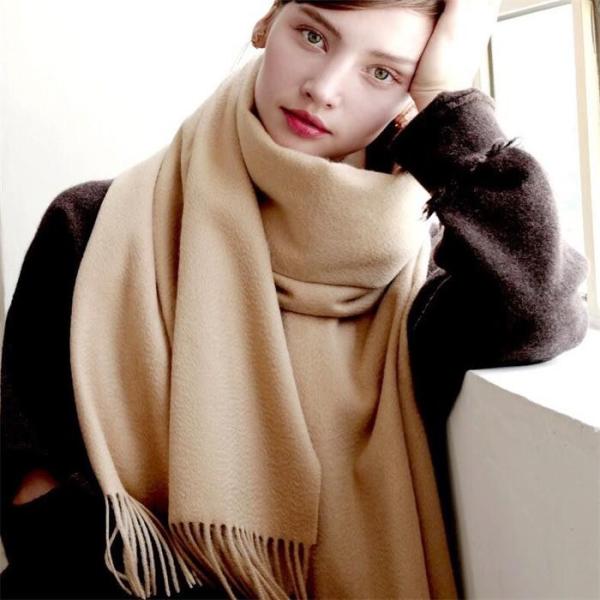 【カシミヤ フェア】★大人気商品★　カシミヤ(TM) 大判 ストール 　男女兼用　内モンゴル産　ストール チェック 新作　 厚手 レディース  [７色展開]