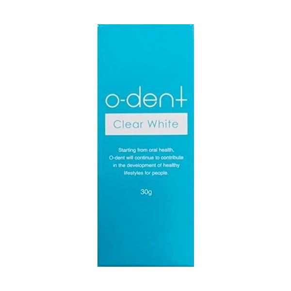 オーデント クリアホワイト 30g o-dent clear white ホワイトニング 口臭予防 約30日分