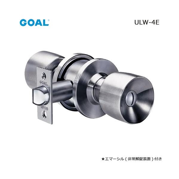 GOAL ULW-4E ユニロック 円筒錠 バックセット 60mm 対応扉厚 27〜37mm