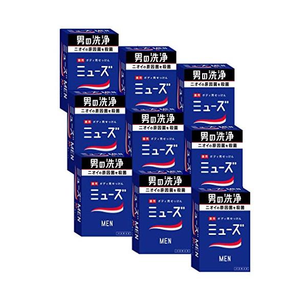 【まとめ買い】 ミューズメン 石鹸 石鹸9個パック 135グラム (x 9)