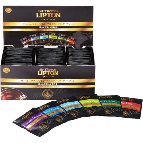 サートーマスリプトン サー・トーマス・リプトン紅茶 6種アソート ティーバッグ ×60袋