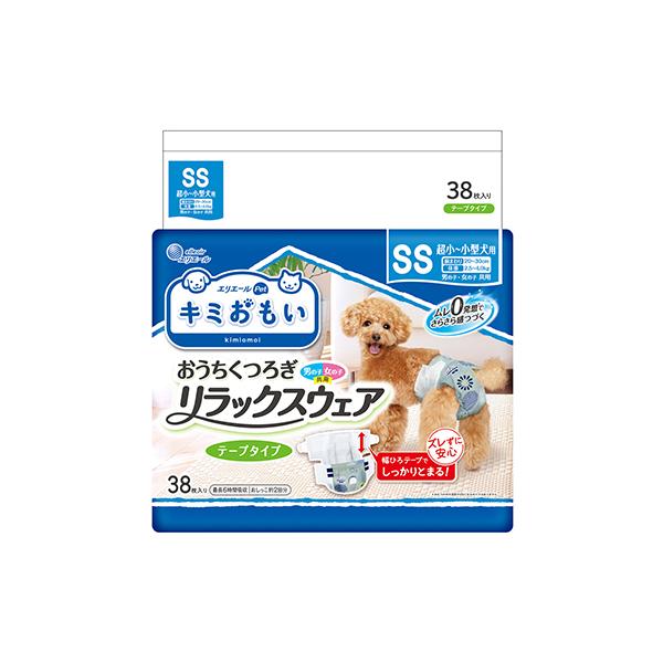 他サイト： 大王製紙 キミおもい リラックスウェア SS 38枚 ☆ペット用品 ppt2の商品画像