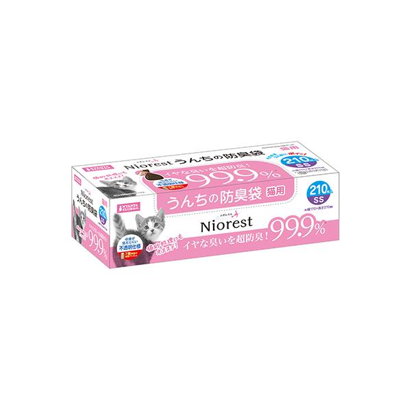 他サイト： マルカン ニオレスト うんちの防臭袋SS 210枚 猫用 ☆ペット用品 ppt2の商品画像