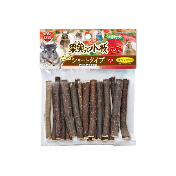 他サイト： マルカン 果実って小枝 りんご ショートタイプ 20本 ☆ペット用品 ppt2の商品画像