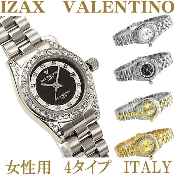 Izax Valentino 腕時計 本体 コンビカラー アイザック バレンチノ 腕時計 レディース 4色 IVL 1000 正規品 10気圧