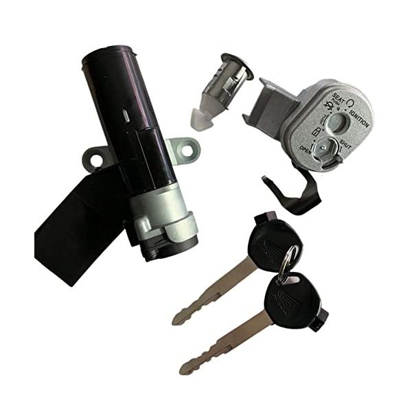 「商品情報」◆HONDA キー シリンダーとメインキーのセットです。他のパーツと同様に、長年使用しているとキーとキーシリンダーも劣化します。◆キーシリンダーは、ドアの開閉だけでなく、エンジンをスタートさせたり、ハンドルロックをかけたりする役...