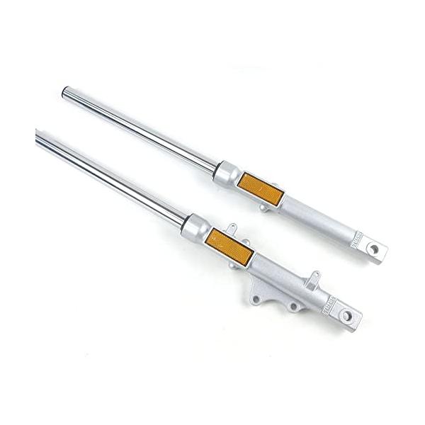 「商品情報」「主な仕様」◆YAMAHA YBR125 YBR125K 中期〜後期用の フロントフォーク 純正タイプです。◆現在出回っているYBR125 , YBR125Kには、06および07以降の2タイプがあり、この商品は、07以降のタイプ...