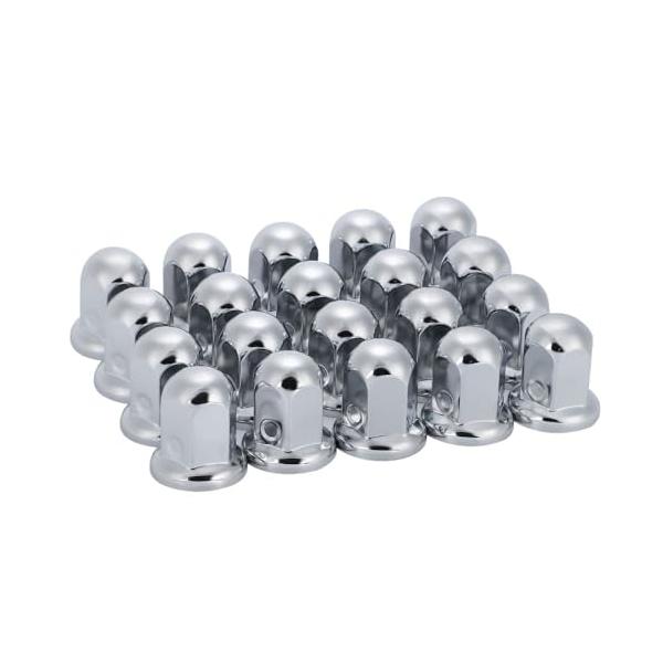 「商品情報」「主な仕様」◆光沢が美しいナットキャップ、高強度のステンレス製なので耐食・耐久性にも優れています。ISO規格 ナット 33mm 高さ51mm ナットキャップ セット 汎用 社外品になります。◆・仕様：大型ISOホイール10穴用（...