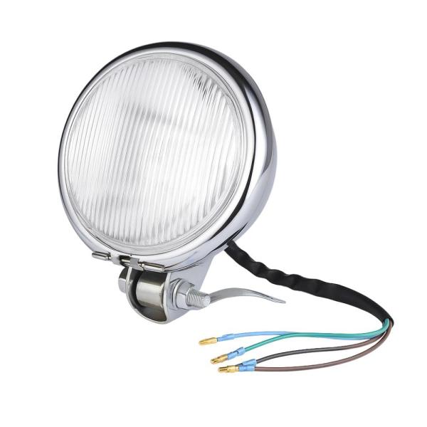 バイク ヘッドライト 4.5インチ 汎用12V 白熱球 ベーツ カスタム