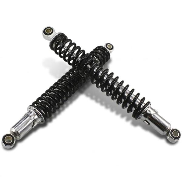バイク リアサス スプリング 400mm 7mm 汎用 50cc〜300cc 対応 アルミ合金 二本セット リア サスペンション カスタム 社外品