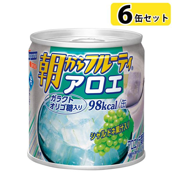 はごろもフーズ 朝からフルーツ アロエ 190g×6缶セット M2号缶