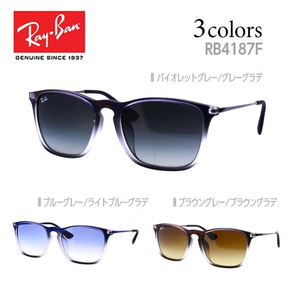 RayBan レイバンサングラス眼鏡RB4187-F レイバン クリス RB4187F (サングラス) 価格比較 - 価格.com