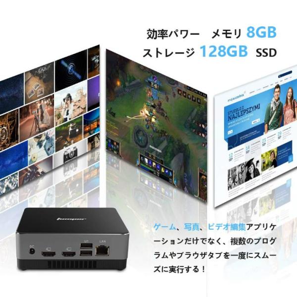 HPProDiskG3mini　Win11Pro　i3　128-SSD省スペース anshinsokubai_intel-i3-5005u_2