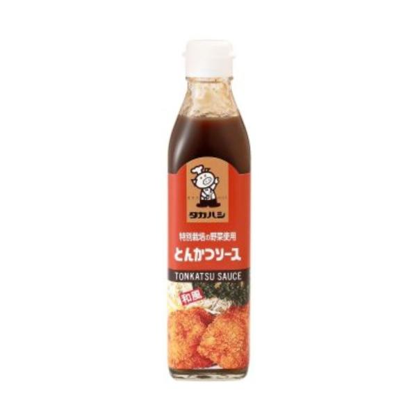 高橋ソース　特別栽培の野菜使用 とんかつソース　300ml