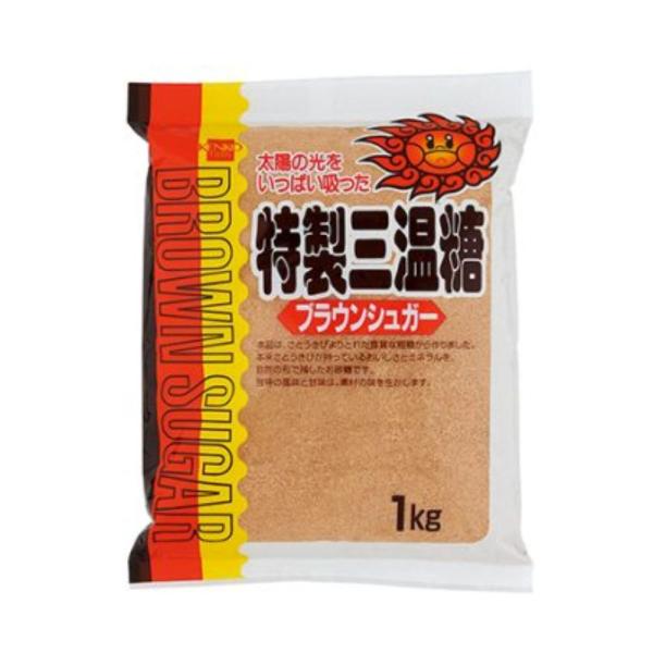 健康フーズ特製三温糖 ブラウンシュガー 1kg