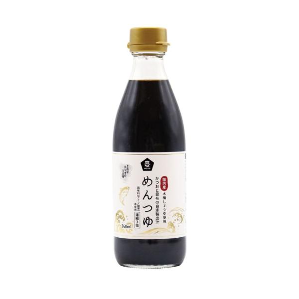 ムソー めんつゆ（国内産木桶しょうゆ使用） 360ml