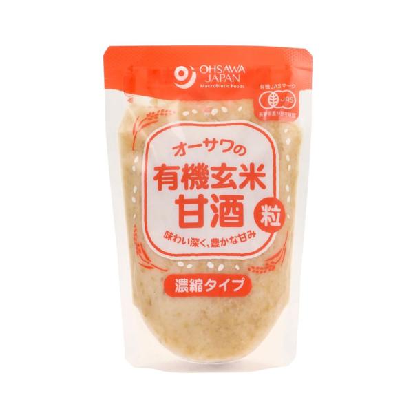 オーサワの有機玄米甘酒（粒）