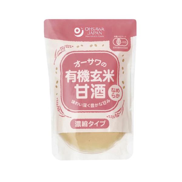オーサワの有機玄米甘酒(なめらか)