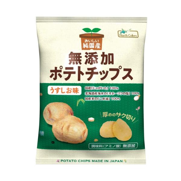 ノースカラーズ 純国産ポテトチップス・うすしお味 55g