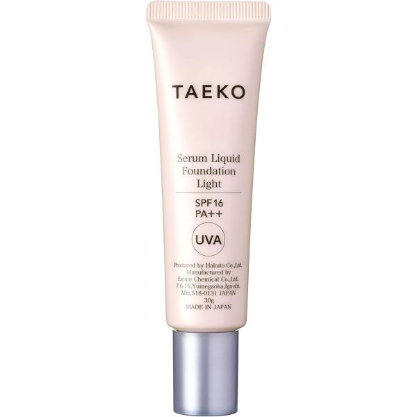TAEKO 美容液ファンデーション SPF16/PA++ ライト